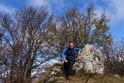 Anello Corna Bianca (1228 m) Monte Costone (1195 m) da Salmezza il 12 nov. 2017  - FOTOGALLERY